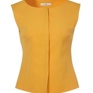 TIBI DRAPE TWILL SLEEVELESS CORSET TOP NWT